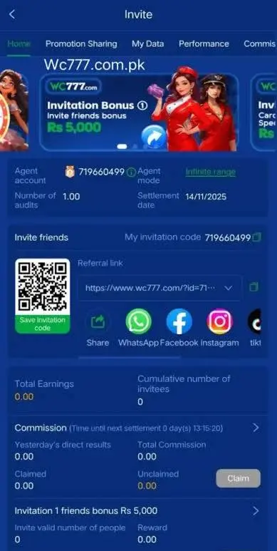 WC777 Game APK