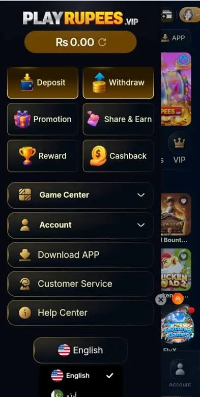 PKRUPEES Game APP
