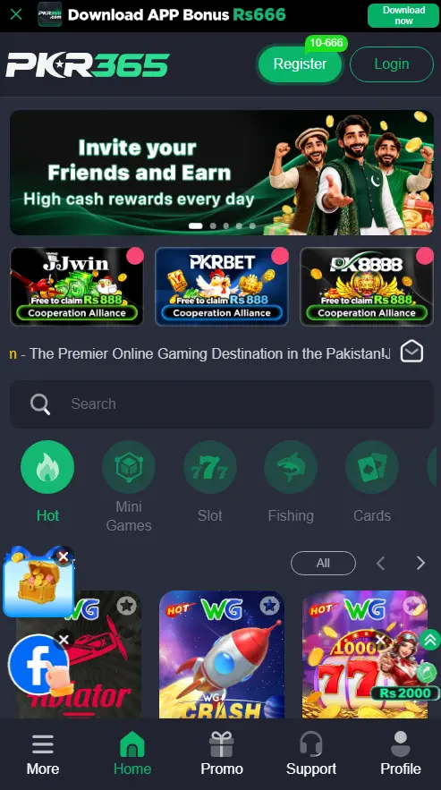 PKR 365 Game APP